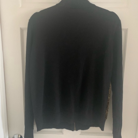 Ralph Lauren Leopard Print Velour Sweater - Picture 2 of 2